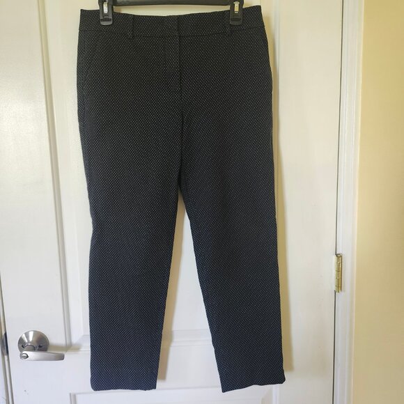 Talbots hampshire black ankle pants with white polka dot – size 6 petite - Picture 12 of 12